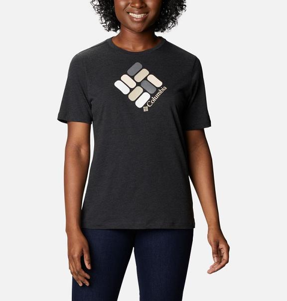 Columbia Bluebird Day T-Shirt Women Black USA (US2515749)
